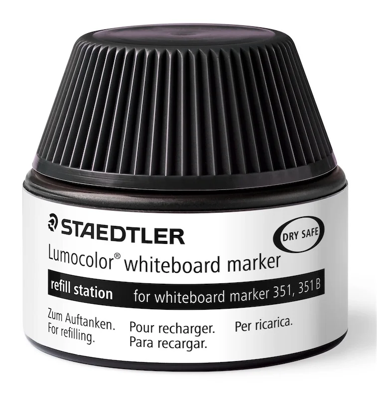 STAEDTLER BEYAZ TAHTA KALEMİ LUMOCOLOR MÜREKKEBİ SİYAH 488 51-9 02