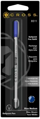 CROSS TÜKENMEZ KALEM REFİLİ MEDIUM 6 LI PAKET MAVİ 8511D