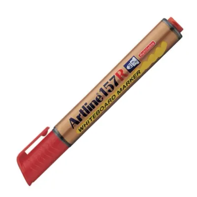 ARTLINE BEYAZ TAHTA KALEMİ 157R DOLDURULABİLİR KIRMIZI A-EK-157R RED