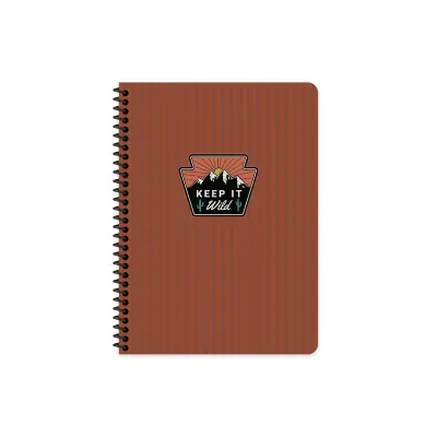 KESKİN DEFTER OUTDOOR 16,5x22,5 KARTON KAPAK SPİRALLİ 80 YP. ÇİZGİLİ 385641