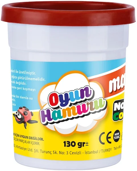 NOVA COLOR OYUN HAMURU 100 GR KAHVERENGİ NC-4144 (Best)
