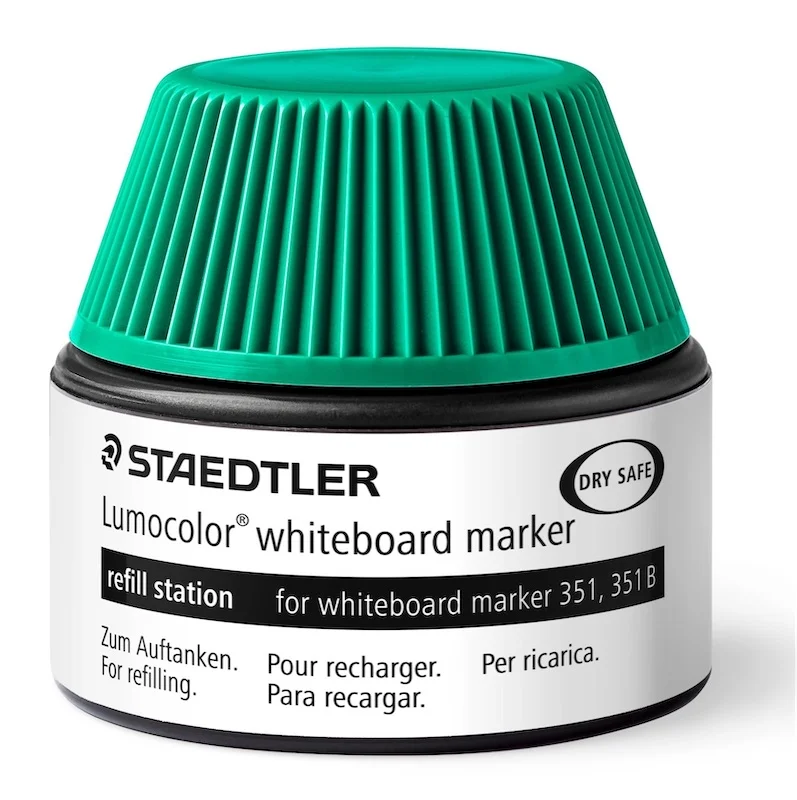 STAEDTLER BEYAZ TAHTA KALEMİ LUMOCOLOR MÜREKKEBİ YEŞİL 488 51-5 02