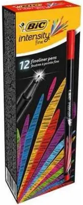 BIC FINELINER INTENSITY 12 Lİ KIRMIZI 942084