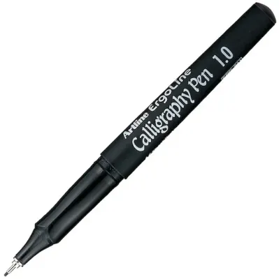ARTLINE KALİGRAFİ KALEMİ ERGOLINE CALLIGRAPHY PEN 241 1.0 SİYAH BLS.
