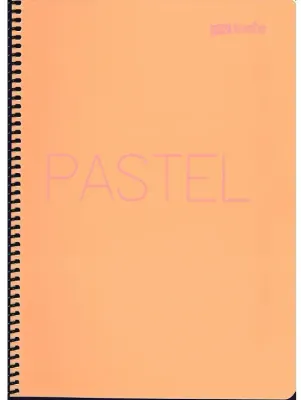MYNOTE DEFTER FLEX PASTEL PP KAPAK SPİRALLİ A5 60 YP KARELİ MFXPA-A560-K