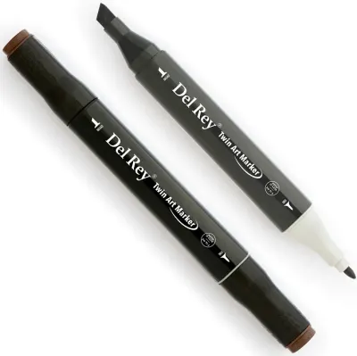 DEL REY GRAFİK MARKÖR TWIN MN-DR099 BRONZE (Best)