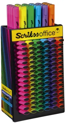 SCRIKSS OFFICE FOSFORLU KALEM SH712 360 LI STAND