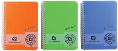 ALEX DEFTER A4 PP KAPAK SPİRALLİ 60 YP KARELİ ALX-695