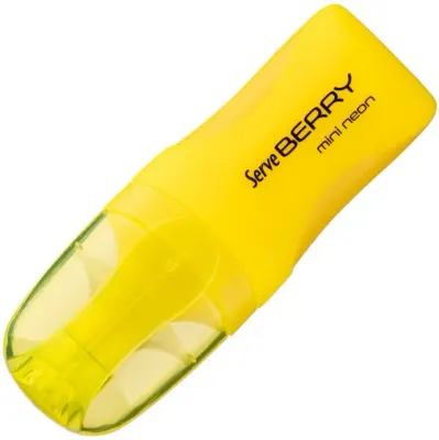 SERVE FOSFORLU KALEM BERRY MİNİ SARI SV-BRMFKS