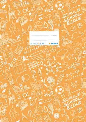 HERMA DEFTER KABI A4 SCHOOLYDOO TURUNCU 19405