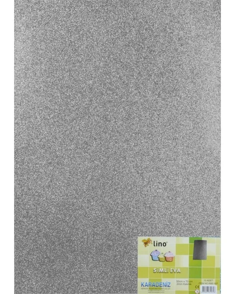 LİNO EVA 50x70 2MM SİMLİ GÜMÜŞ RBE-517 (Best)