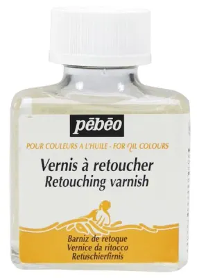 PEBEO YARDIMCI MALZEME YAĞLI BOYA VERNİK RETUŞ 75 ML ŞİŞE 650820