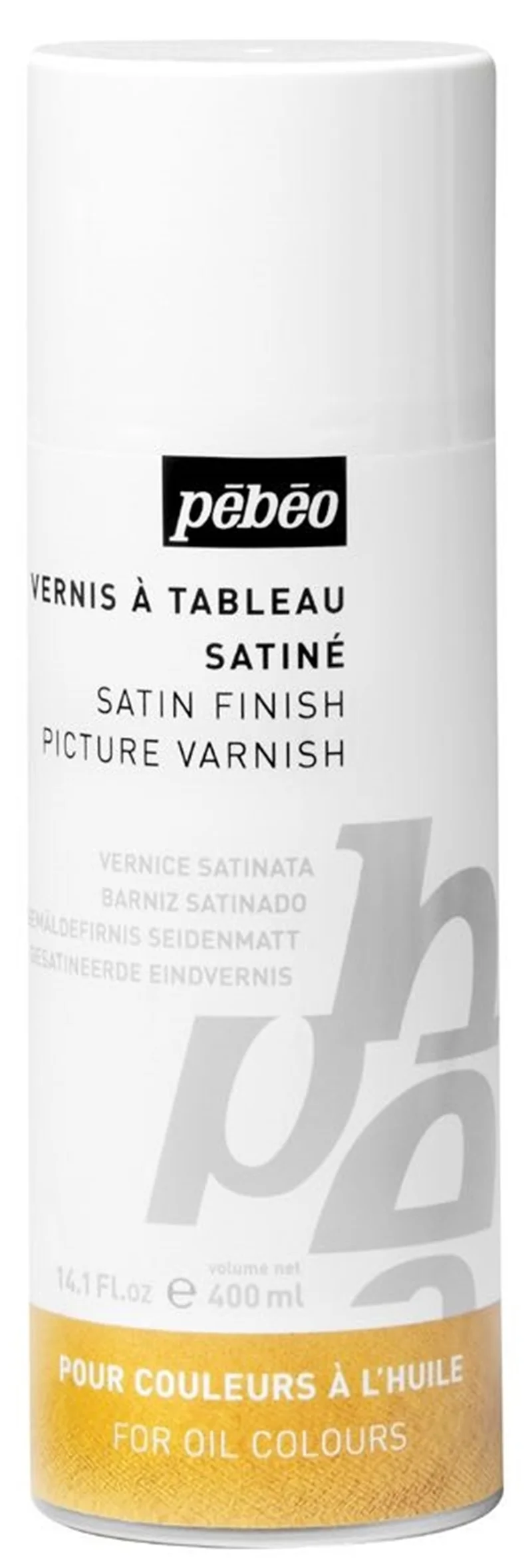 PEBEO YARDIMCI MALZEME YAĞLI BOYA VERNİK SATEN FİNAL 400 ML SPREY 650807