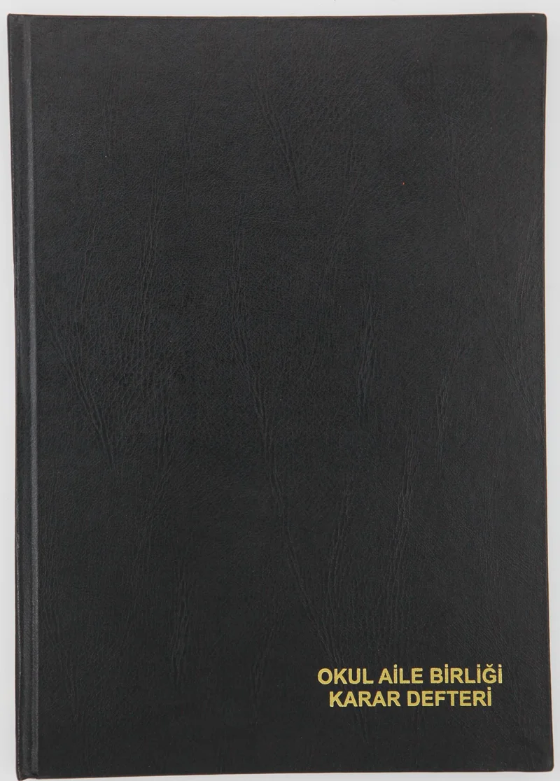 DİLMAN OKUL AİLE BİRLİĞİ KARAR DEFTERİ CİLTLİ 22x32 96 YP 5314 (Best)