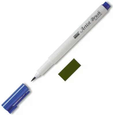 MARVY FIRÇA KALEM BRUSH PEN 1100-15 OLIVE GREEN