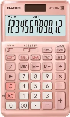 CASIO HESAP MAKİNESİ MASAÜSTÜ JF-120FM-PK