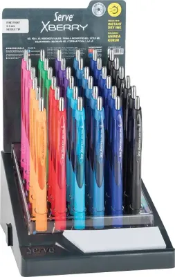 SERVE JEL KALEM İĞNE UÇ XBERRY 0.5 STAND 36 LI SV-XBRGELI0.5-36DP