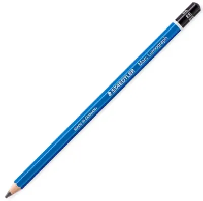 STAEDTLER KURŞUN KALEM DERECELİ MARS LUMOGRAPH 8B 100-8B