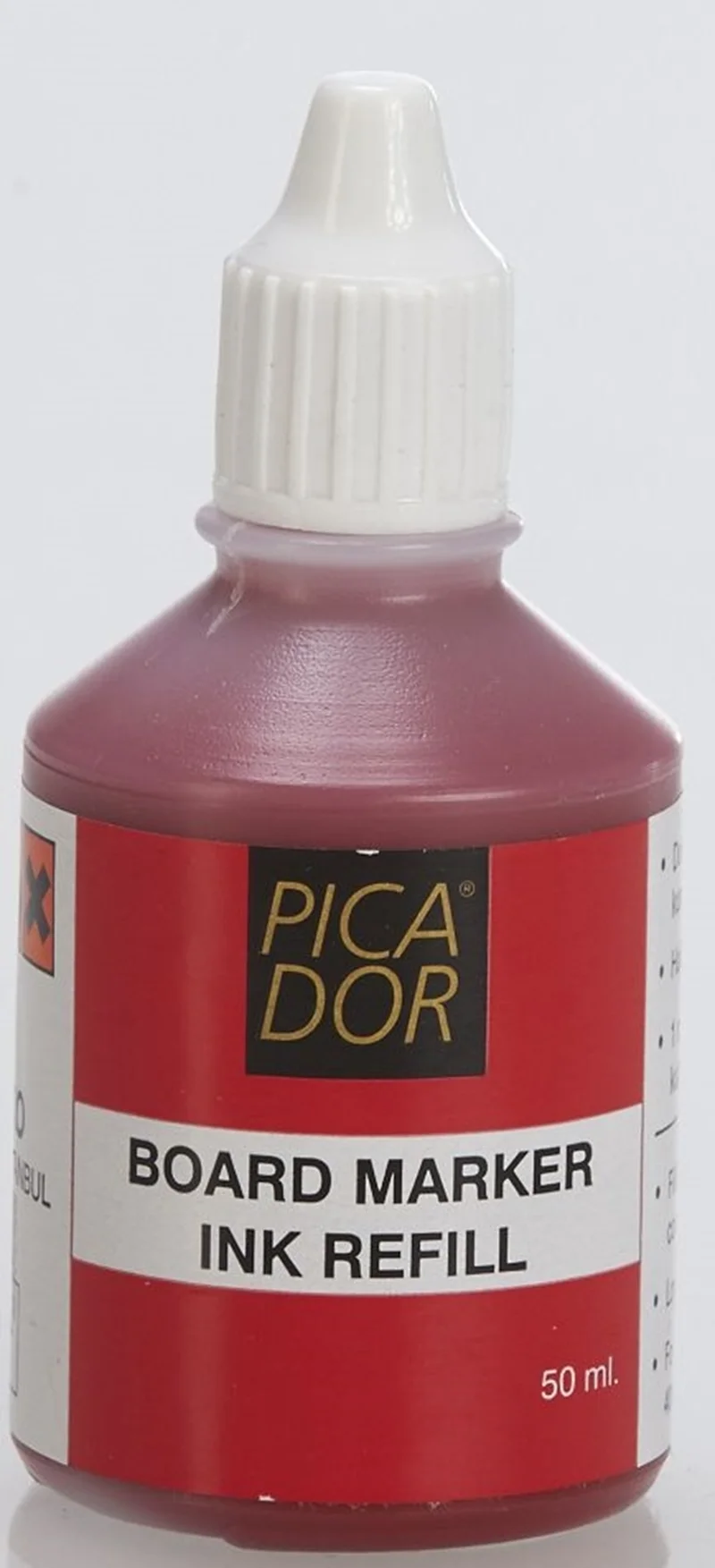 PICADOR TAHTA KALEM MÜREKKEBİ 50 ML KIRMIZI KB003
