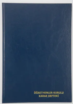DİLMAN ÖĞRETMEN KURUL KARAR DEFTERİ CİLTLİ 22x32 96 YP 5388 (Best)