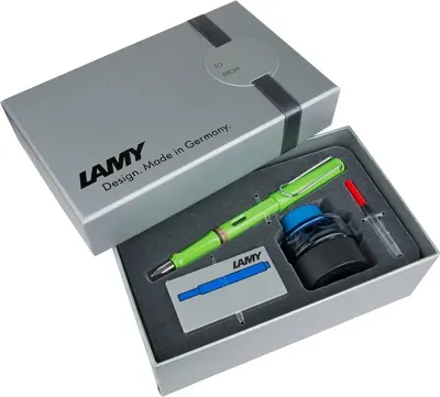 LAMY DOLMA KALEM SAFARI SETİ YEŞİL M UÇ 13EYDS-M