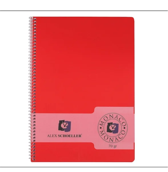 ALEX DEFTER A4 PP KAPAK SPİRALLİ 40 YP ÇİZGİLİ ALX-718
