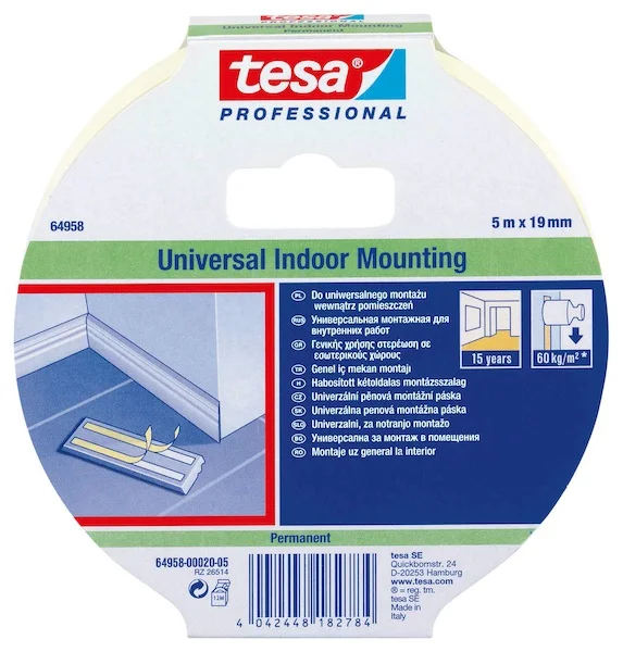 TESA BANT ÇİFT TARAFLI KÖPÜK 25x15 64958-00002-00
