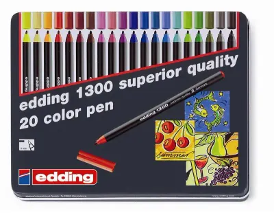 EDDING GRAFİK KALEMİ E-1300 20 Lİ