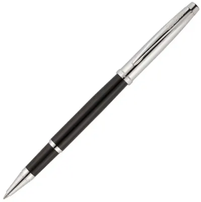 SCRIKSS ROLLER KALEM 800 KRİSTAL KUTU YARI KROM SİYAH