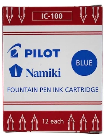 PILOT DOLMA KALEM KARTUŞU CAPLESS MAVİ 12 Lİ IC-100-L