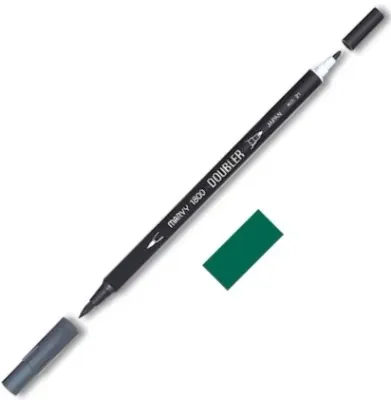MARVY FIRÇA KALEM BRUSH PEN ÇİFT UÇLU 1800-073 TEAL