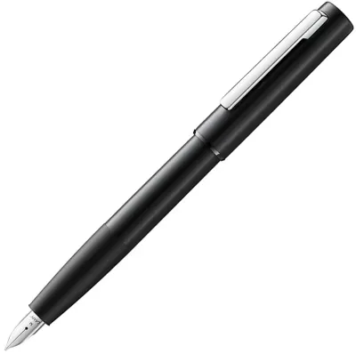 LAMY DOLMA KALEM AION PARLAK GÖVDE SİYAH F UÇ 77S-F