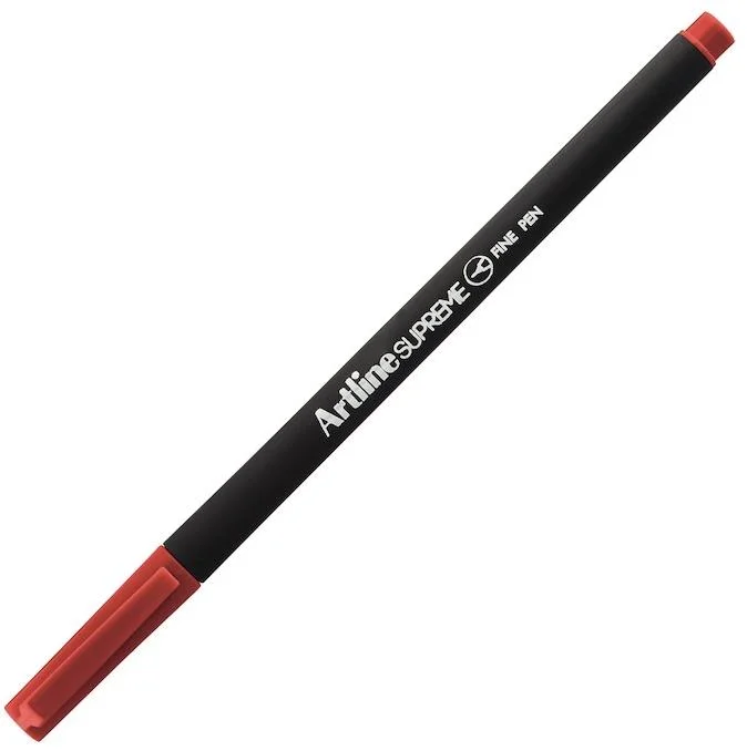 ARTLINE FINELINER KALEM SUPREME FINE 200 0.4 KOYU KIRMIZI A-EPFS-200 D.RE