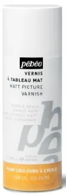 PEBEO YARDIMCI MALZEME YAĞLI BOYA VERNİK MAT 400 ML SPREY 650817