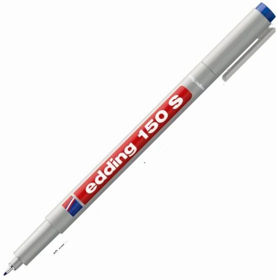 EDDING ASETAT KALEMİ E-150S 4 LÜ POŞET