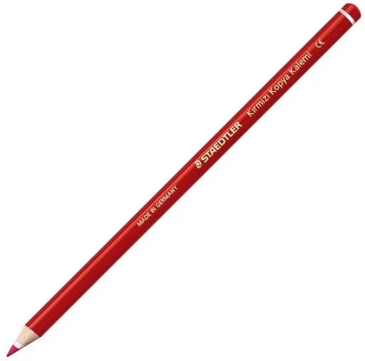STAEDTLER KIRMIZI KOPYA KALEMİ 12 Lİ KUTU 13144-23LN