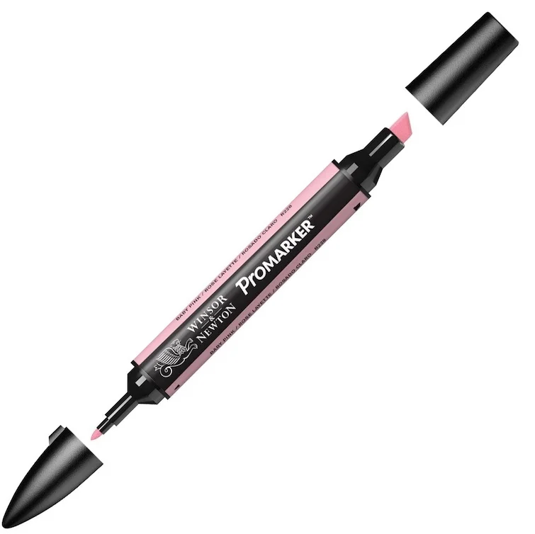 W&N PROMARKER KALEM BABY PINK 212 (R228) WN-0203212