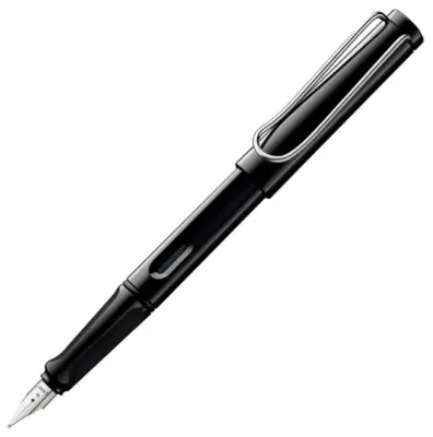 LAMY DOLMA KALEM SAFARI METAL KLİPS SİYAH F UÇ 19S-F
