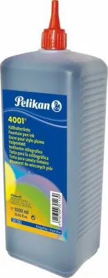 PELİKAN DOLMA KALEM MÜREKKEBİ 4001 1M 1 LT MAVİ