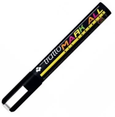 TRATTO BOYA MARKÖRÜ MARK ALL SİYAH 847303