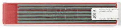 KOHINOOR COLOURED LEADS 2.0-120 GREEN 4300-016004P