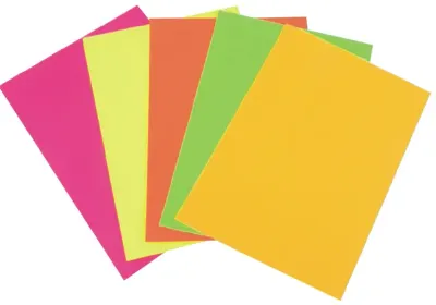 LİNO FOSFORLU KARTON 20x30 5 RENK 10 PP-0151 (Best)