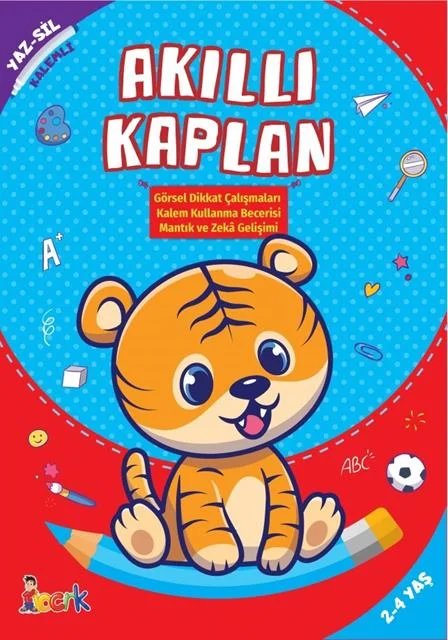 BICIRIK - YAZ-SİL KİTAPLARI AKILLI KAPLAN