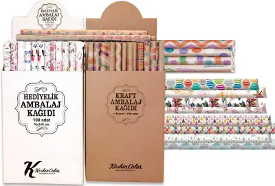 KESKİN AMBALAJ KAĞIDI 70x100 RULO TEKLİ PASTEL 100350-99 (Best)