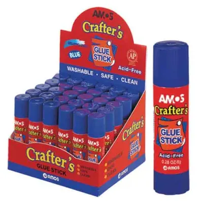 AMOS YAPIŞTIRICI STICK 8 GR SİHİRLİ MAVİ GSB8N