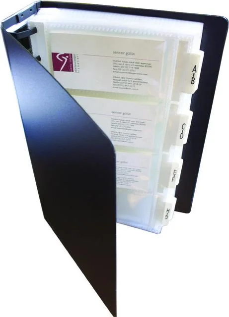 SERVE KARTVİZİT ALBÜMÜ 240 ŞÖVALYE SİYAHI SV-6024-SYH