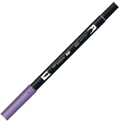 TOMBOW AB-T DUAL BRUSH PEN GRAFİK KALEMİ PERIWINKLE (603) T-AB-T 603