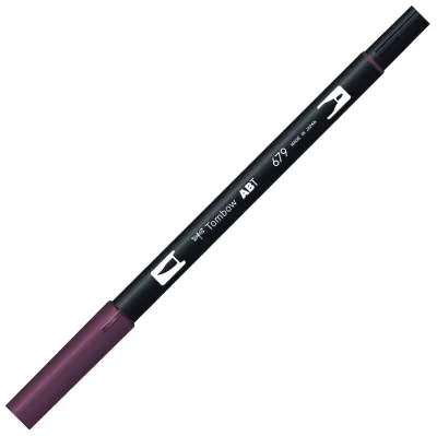 TOMBOW AB-T DUAL BRUSH PEN GRAFİK KALEMİ DARK PLUM (679) T-AB-T 679