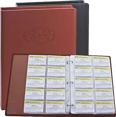 KEJEA KARTVİZİTLİK DERİ SİYAH 400LÜ K-174 15307270