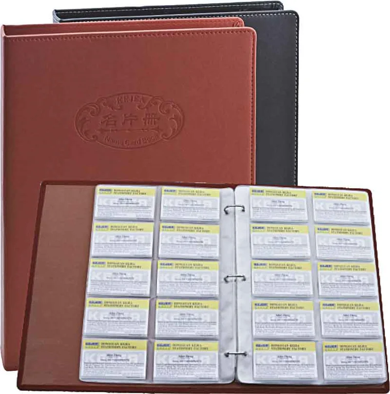 KEJEA KARTVİZİTLİK DERİ SİYAH 400LÜ K-174 15307270